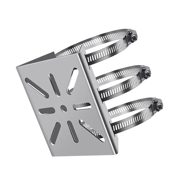 Security Camera Mounting Brackets Steel Adjustable Vertical Poles Mount Quick Installs for Indoor & Outdoor Applications