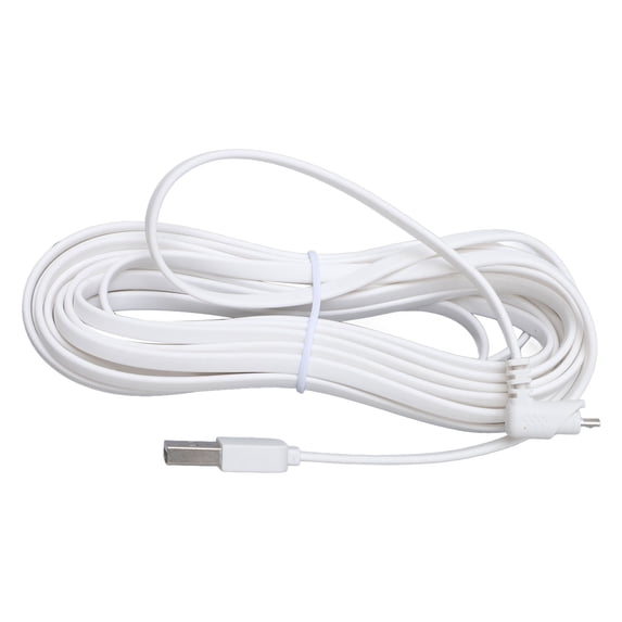 Security Camera Cabling Security Camera Power Extension Cord PVC USB Water Resistant Charging ...