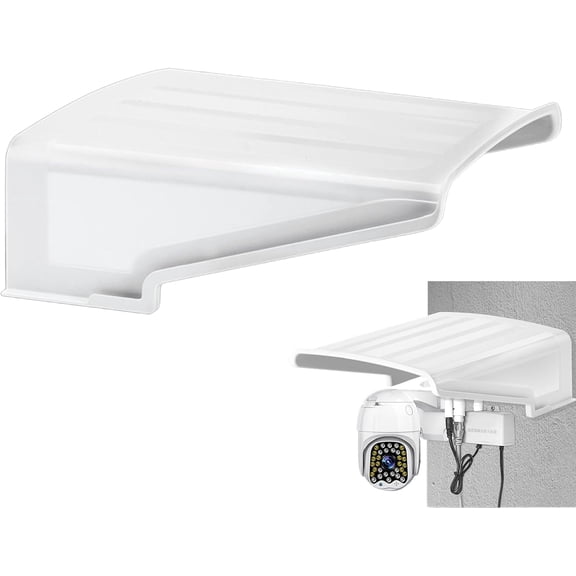 Security Camera Rain Cover | Waterproof Dustproof Protector - Outdoor Sun Shield,for House Garden Yard Hotel Restaurant Commercial Mall Home Office