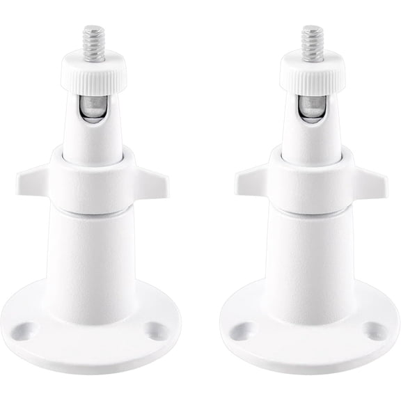 Security Camera Universal Mounting Bracket,Adjustable Indoor/Outdoor Security Wall Metal Bracket, Compatible with Arlo Pro/Pro 2/Pro 3/Pro 4/Ultra/Ultra 2, & with Stick Up Cam Battery (2 Pack)