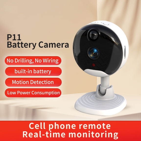 Security Camera WIFI BLE 640*480 VGA 90 Degree View Angle IR Night Vision Motion Detection for home