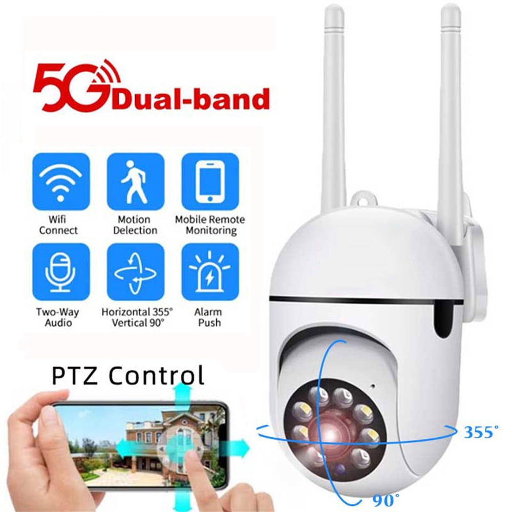 Security Camera Wireless 5G WiFi Home Camera Outdoor ,1080P Alarm Video