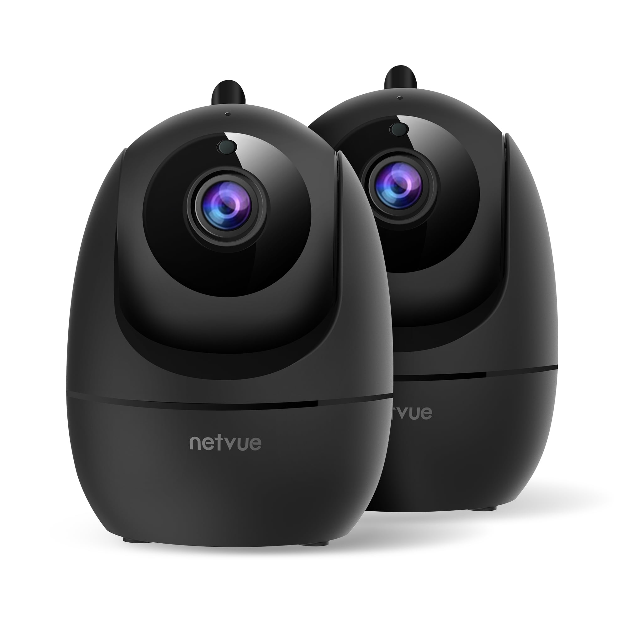 NETVUE Orb Cam Mini, 1080P FHD WiFi Indoor Security Camera, Night Vision