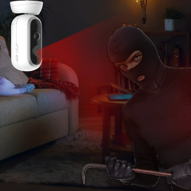 Security Camera Wireless Outdoor,with Rechargeable Battery Powered WiFi