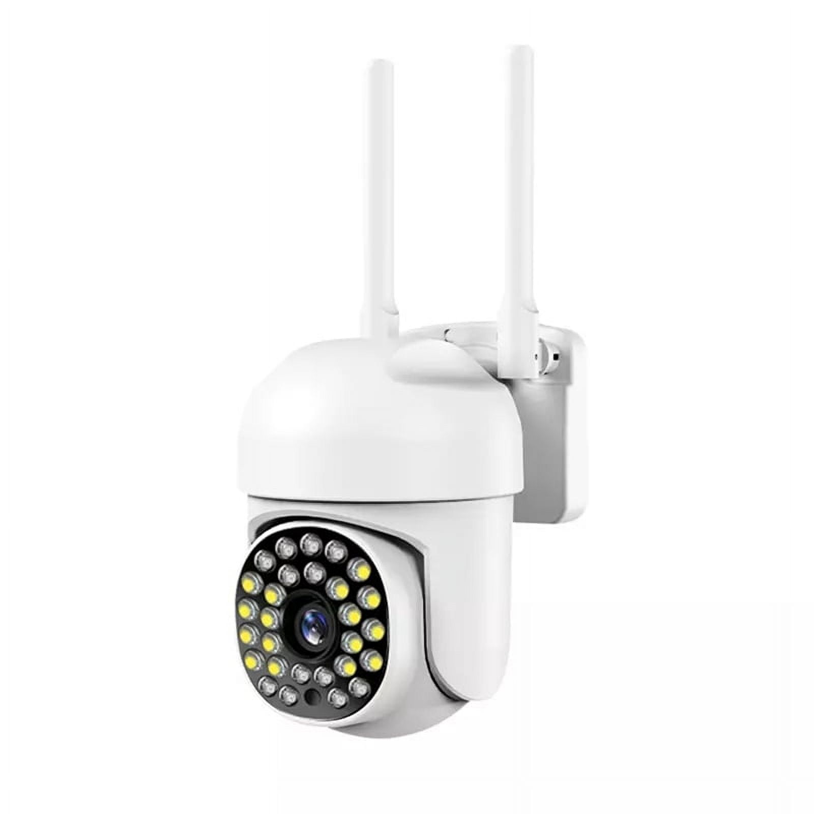 Security Camera with Spotlights Color Night Vision Wired Surveillance