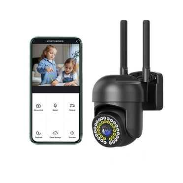 Security Cameras,2.4GHz & 5G WiFi Cameras For Home Security,1080P Cameras 360° View,2-Way Audio,With Motion Detection,New Release,Vsgery,Black