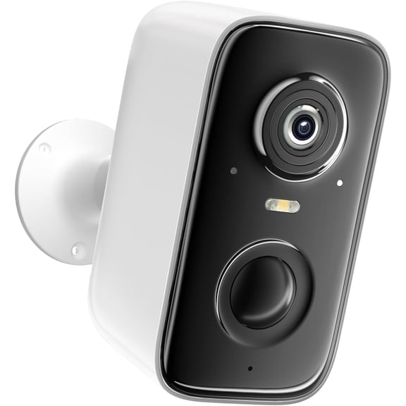 Security Cameras Wireless Outdoor,2K Battery Powered AI Motion Detection Siren Alarm Surveillance Indoor Camera, Color Night Vision, 2-Way Talk, Waterproof