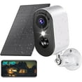 Security Cameras Wireless Outdoor, 2K Wireless Solar Cameras for Home