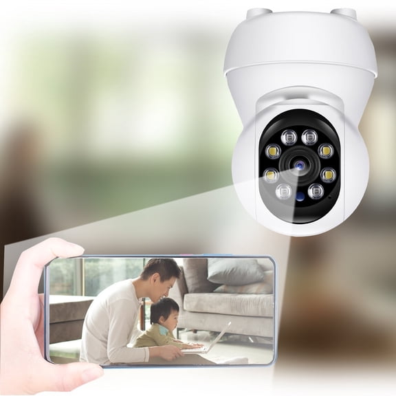 Security Cameras Wireless Outdoor,Smart Security Camera,1080p HD Camera 2.4GHz WIFI With Night Vision,2-Way Audio,Motion Detection,Cloud & SD Card Storage,Wifi Camera