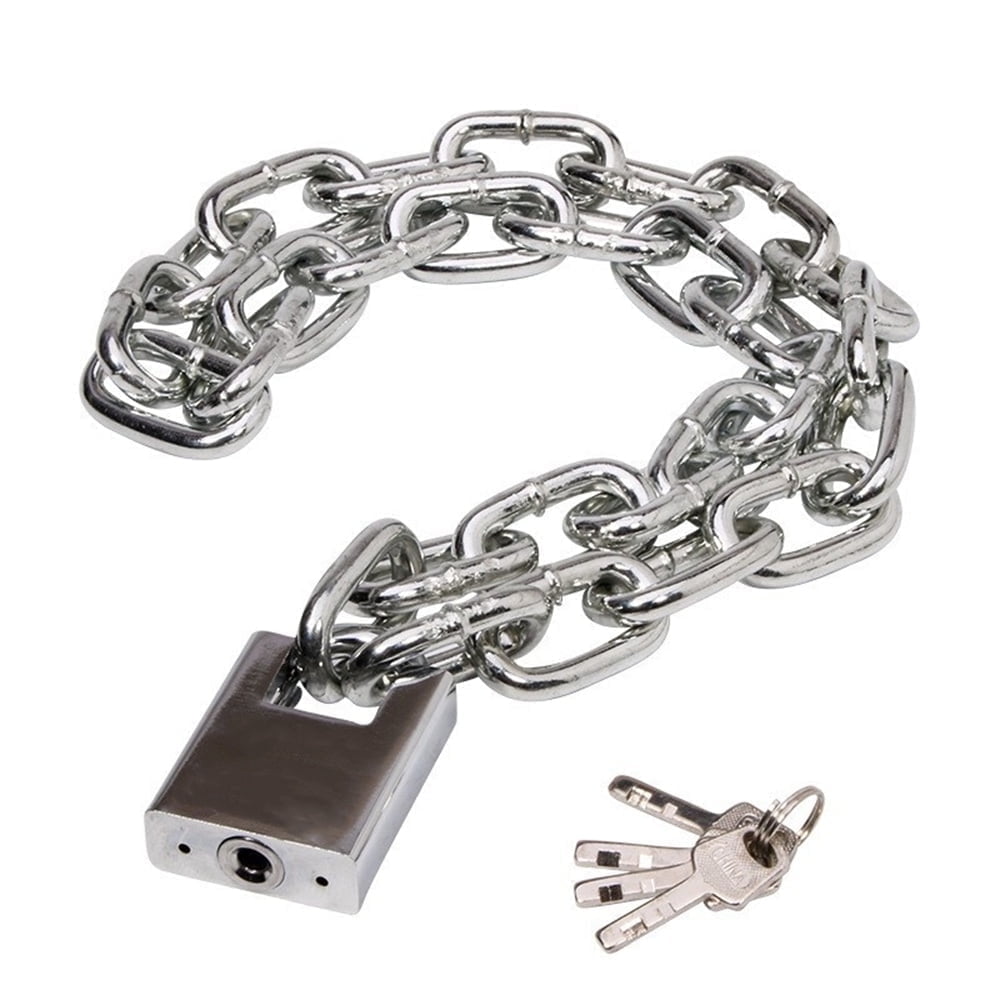 Steel Bike Safety Chain Security Chain Lock,Premium Case-Hardened