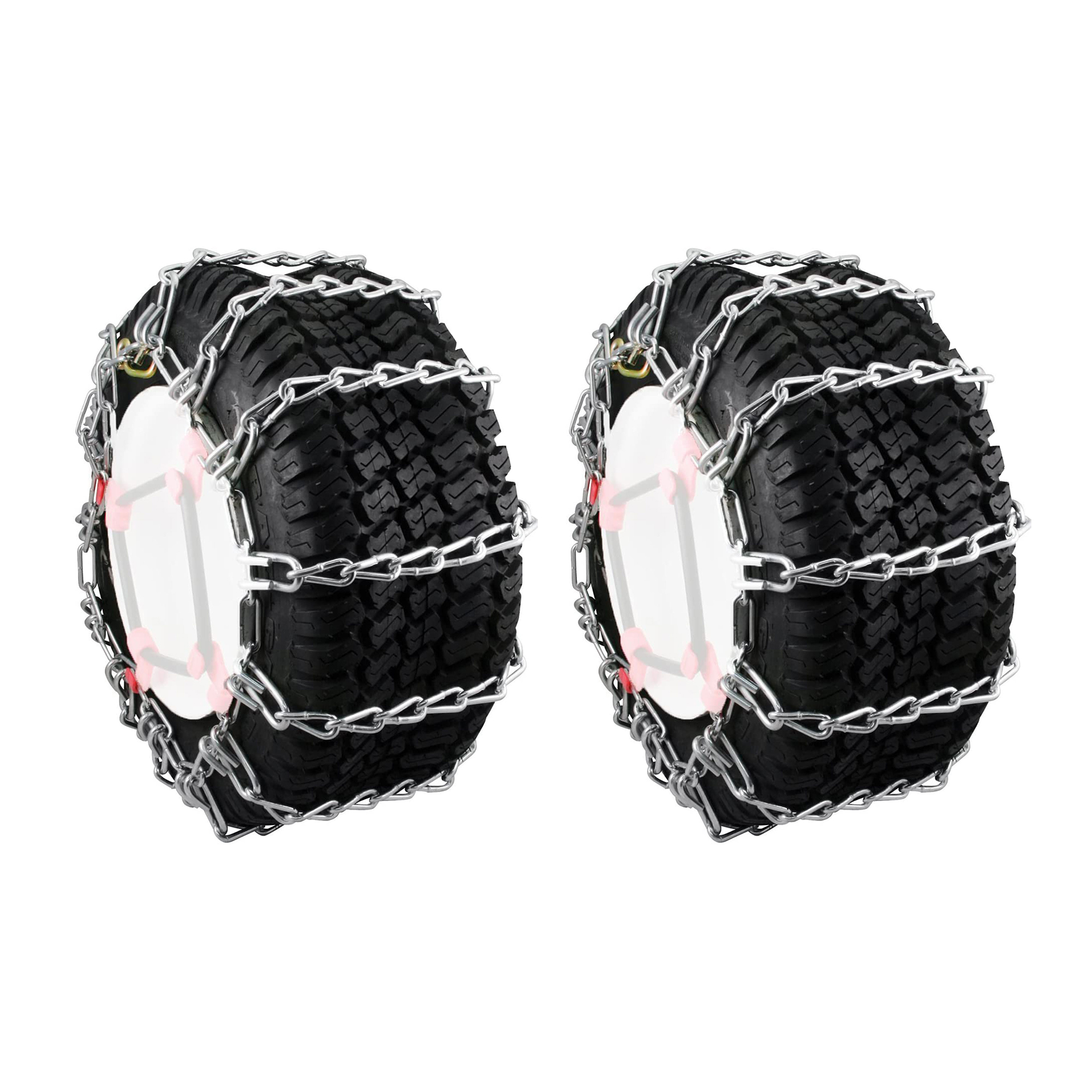 Security Chain Max Track Snow Blower & Lawn Tractor Tire Chains, 4 Pack