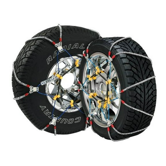 Security Chain SZ135 Super Z6 Car Truck Snow Radial Cable Tire Chain, Pair