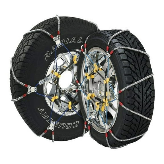 Security Chain SZ143 Super Z6 Car Truck Snow Radial Cable Tire Chain, Pair