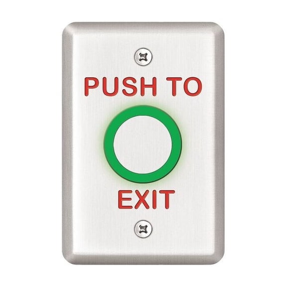 Security Door Controls SDC 463U Piezo Exit Switch - Door