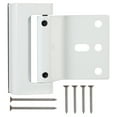thumbnail image 1 of ifundom Ifundom Door Security Lock 800 Lbs Force Resistant Easy Install White 2Pcs, 1 of 6