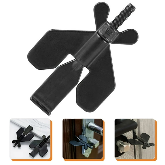 WORGEOUS Door Stopper Stainless Steel Safety Barrier for Apartment Doors 1Pcs