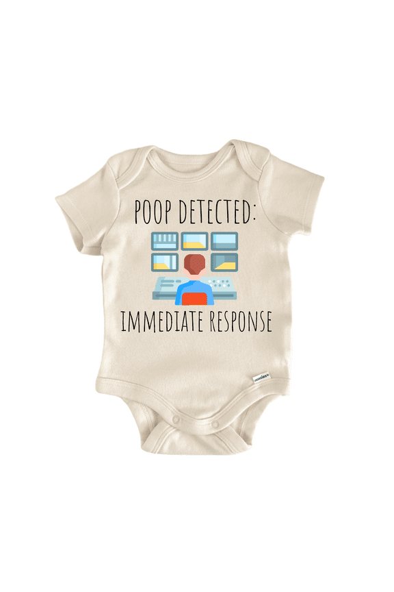 Security Guard Cctv Newborn Baby Bodysuit