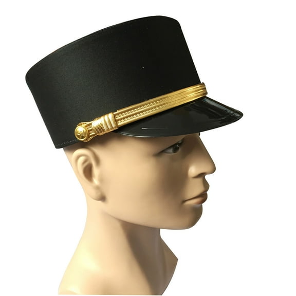 Security Guard Hat Carnivals Doorman Hotel Waiter Hat Christmas Cosplay Solider Security Guard Hat Performances Hat