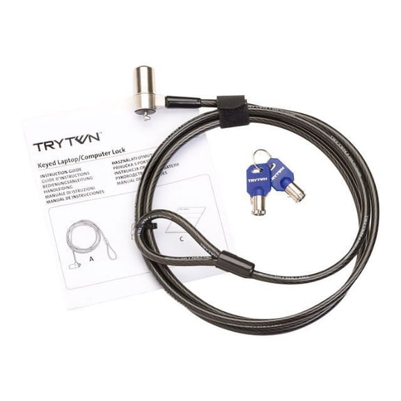Tryten Technologies Laptop Computer Lock Pro - Master Keyed Steel