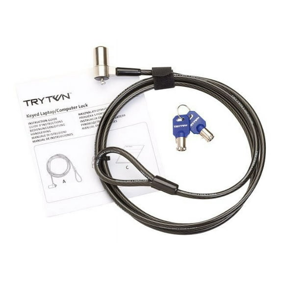Tryten Technologies Laptop Computer Lock Pro - Master Keyed Steel