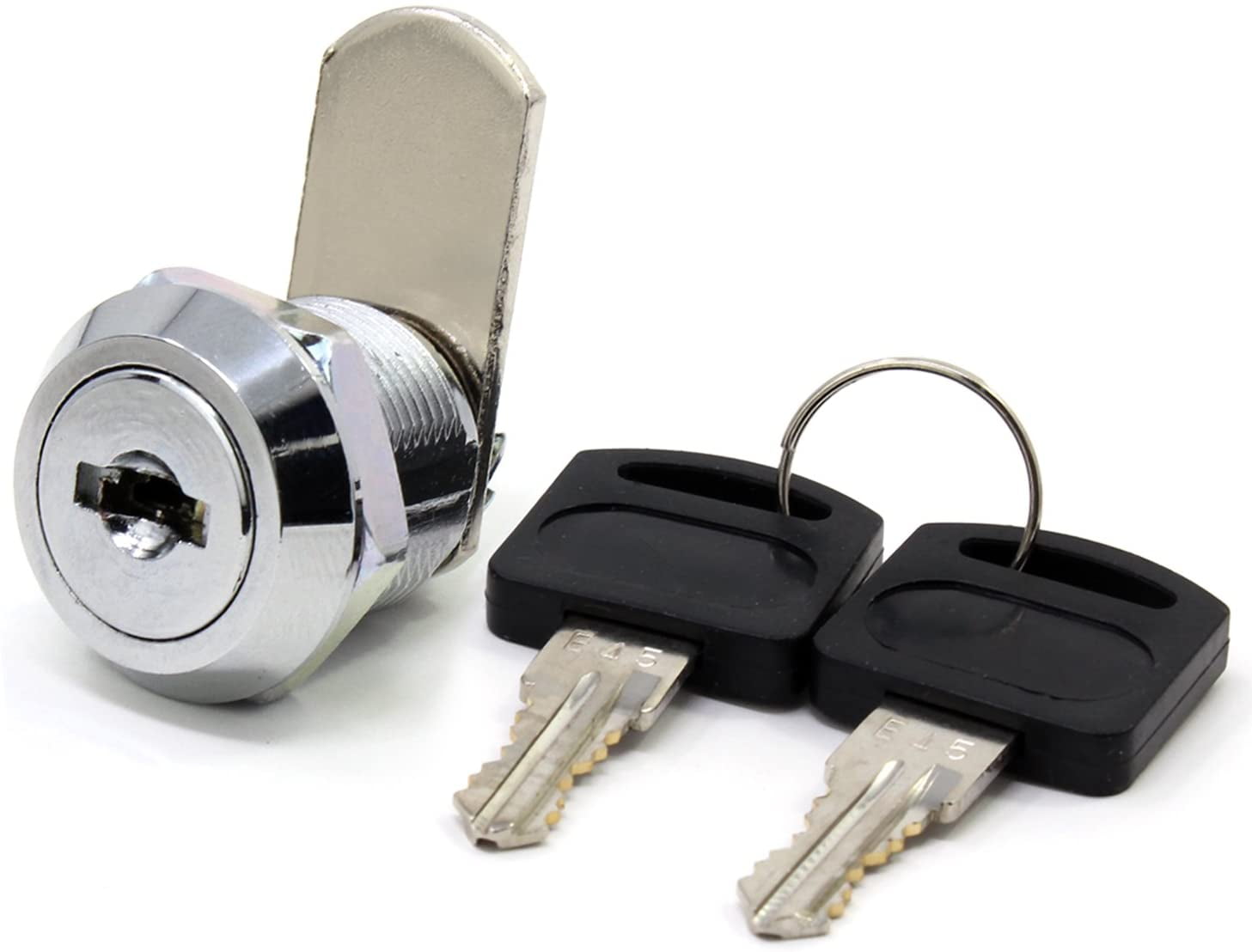 Security Lock Metal Alloy Cylinder Cabinet Locker Cam Lock With 2 Keys  Security Mailbox Lock Cabinet Drawer Cam Lock 18mm Hole - AliExpress