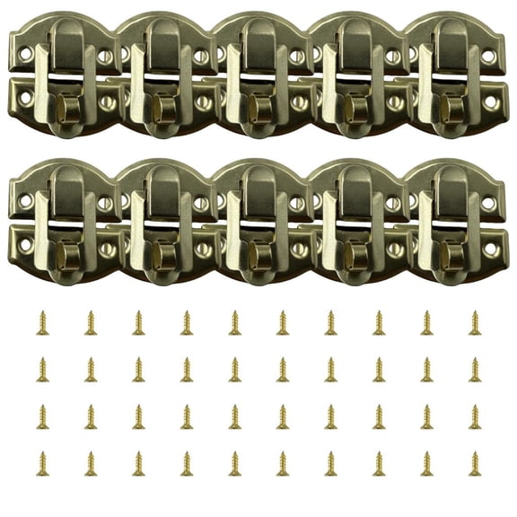 Security Metal Latches Closures Hardware for Jewelry Furniture Restoration