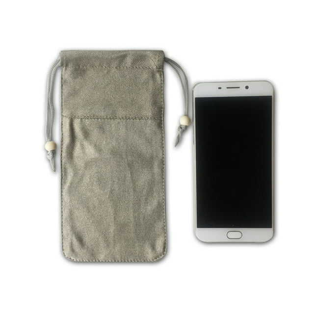 Security Pouch Faraday Bag Anti-Radiation Cell Phone Sleeve Signal Block Pouch Shield EMF 5G Protection RF GPS RFID Privacy Case Covers Smartphone Electronic Devices Anti-Tracking Wallet