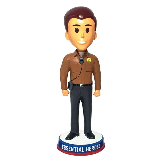 Security Prison Essential Heroes Bobblehead Male Light Skin Tone
