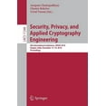 thumbnail image 1 of Security, Privacy, and Applied Cryptography Engineering: 8th International Conference, Space 2018, Kanpur, India, Decemb, (Paperback), 1 of 1