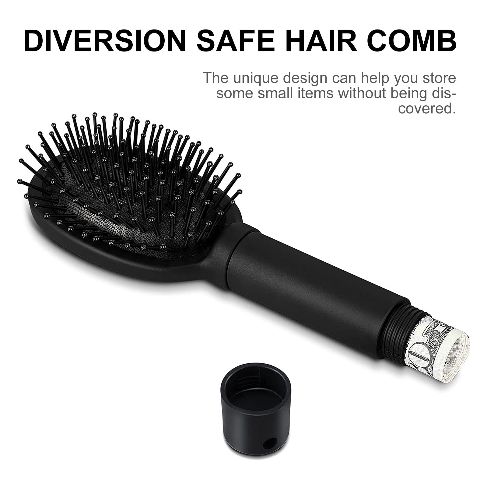 Security Protection Hair Brush Stash Comb Safe Diversion Security