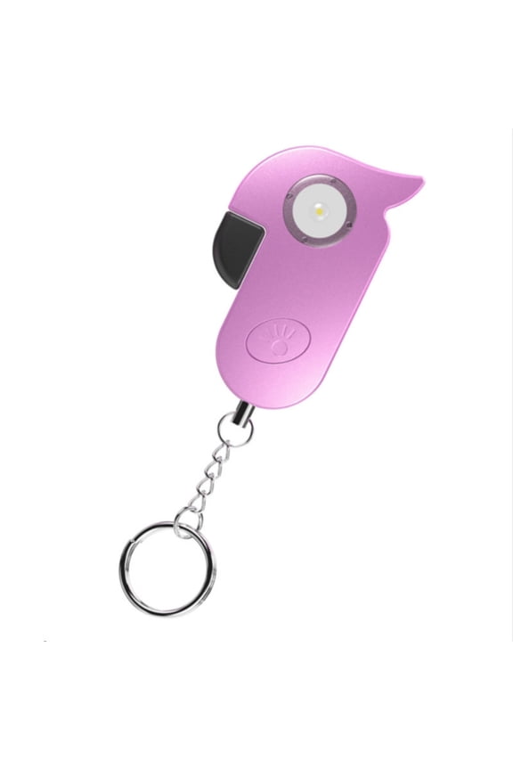 Security Protections Devices Safe Sound Alarm Bird Pattern Security Alarm Song Alarm Keychain