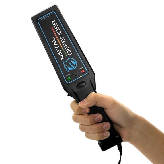 Security Scanner, Hand Held Metal Detectors with 16 LED Metal Indicator lights and Adjustable Sensitivity