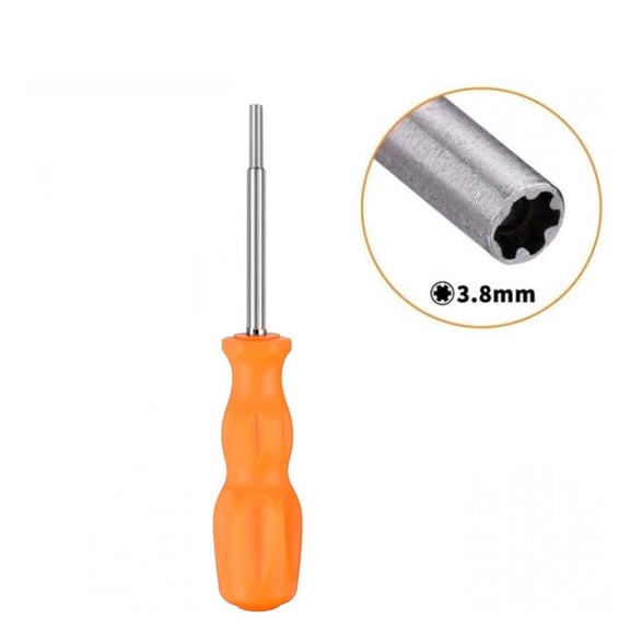 Security Screwdriver Set 3.8mm & 4.5mm Gamebit Repair Tool for Nintendo NES for snes N64 SFC for gamecube for gameboy, Hardened Steel Precision Bits for Console Cartridge Opening and ,