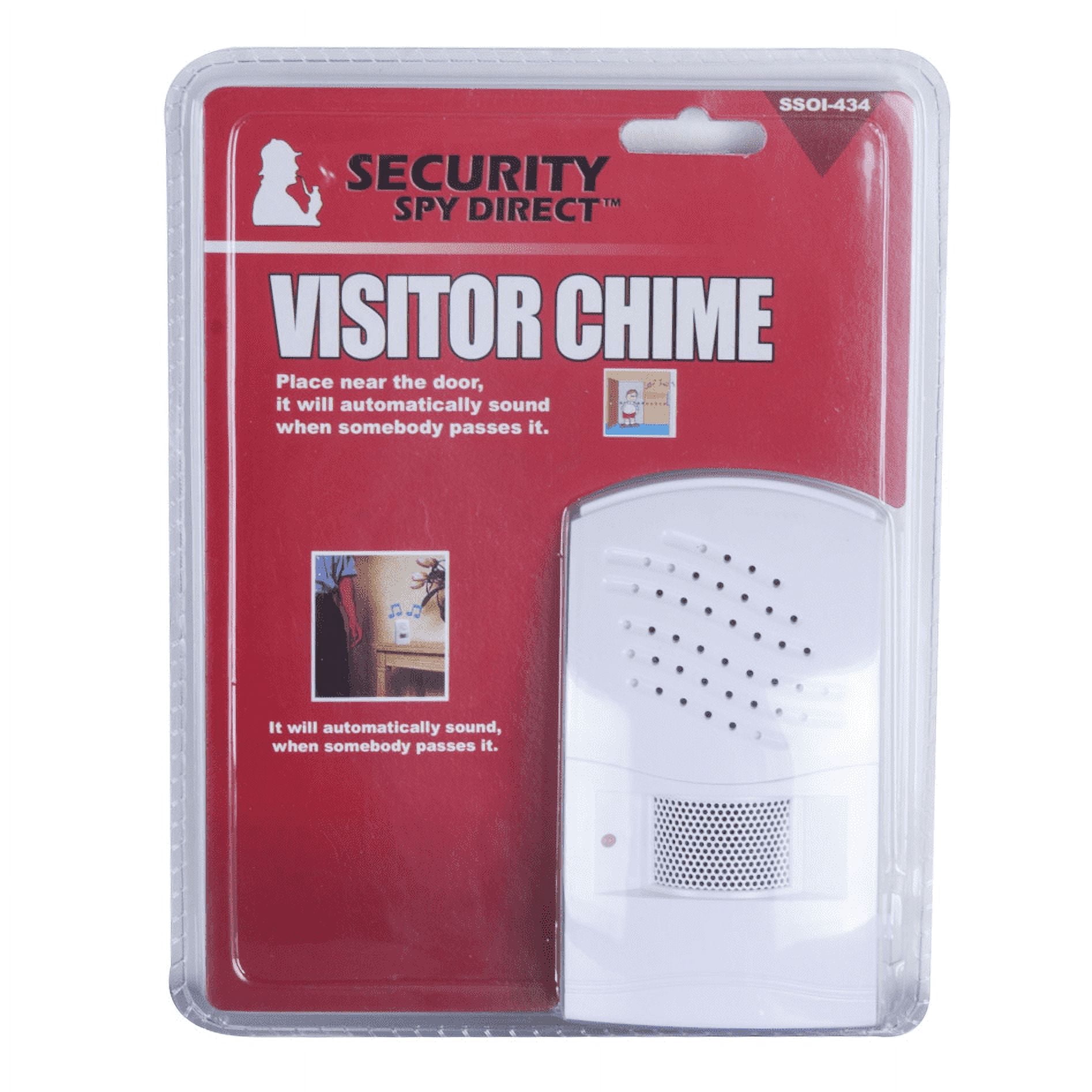Security & Spy Wireless Doorbell Chimes, White
