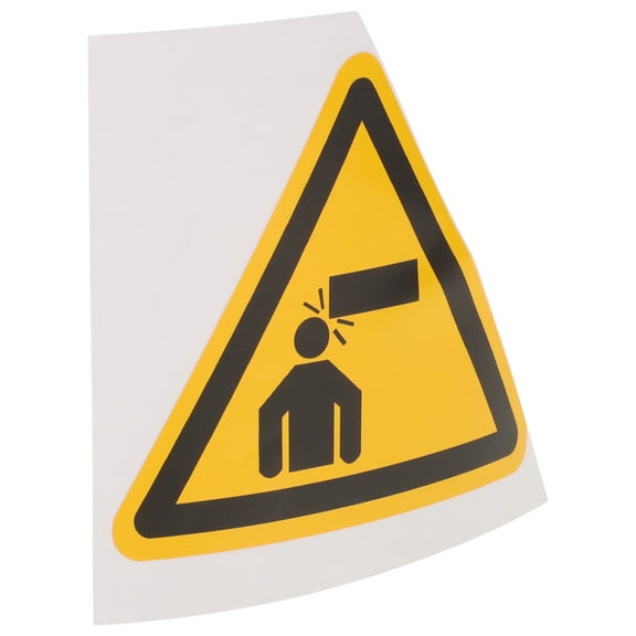 Security Stickers Triangle Warning Signs Beware of The Meeting
