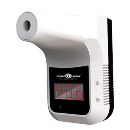 Security Tronix Therma Scan Wall Mounted No Contact Thermometer White ST-THERMASCAN-1