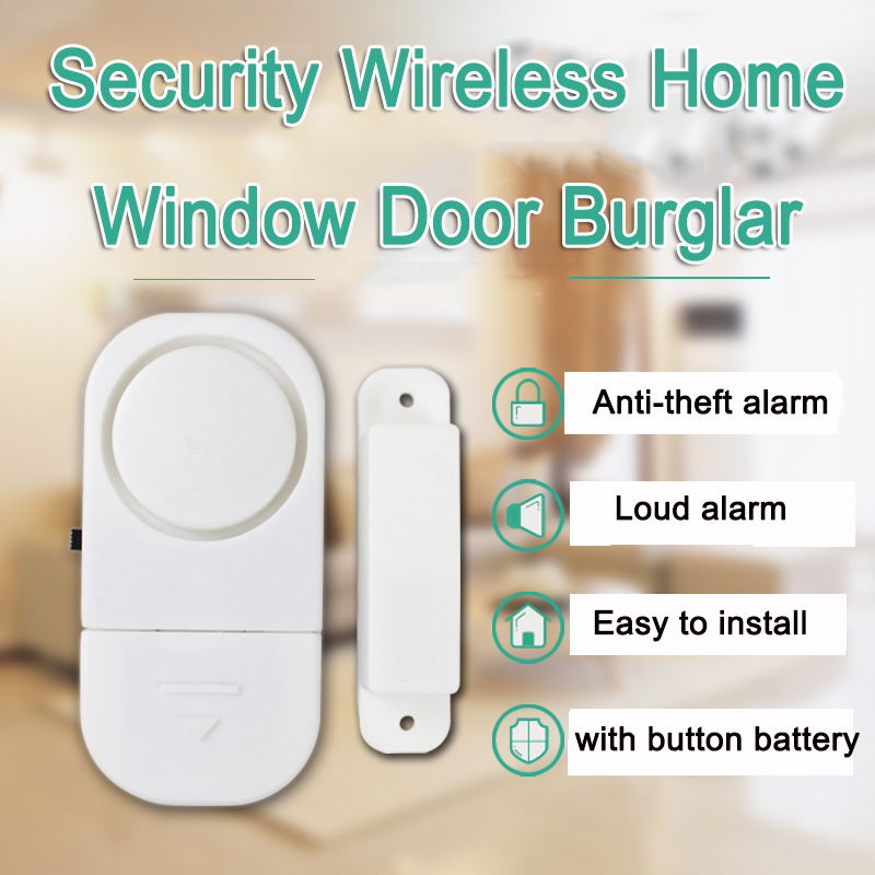 Security Wireless Home Window Door Burglar Security Alarm System
