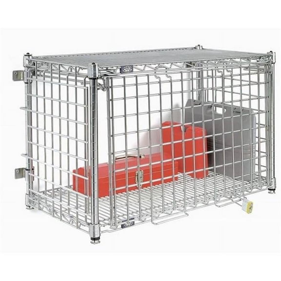 Security Workstation with Wall Mount