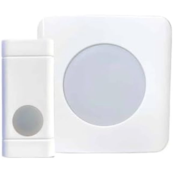 Security2020 WC180 Wireless Door Chime with Flashing Strobe Light$$Tools & Hardware Other