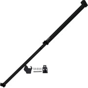 SecurityMan Adjustable Sliding Door Security Bar, Child Lock for Patio Doors & Windows, Black