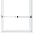 thumbnail image 1 of SecurityMan Adjustable Window Bar, Heavy-Duty Iron Lock for Horizontal or Vertical Use, Childproof, 14.25"–37", White, 1 of 8