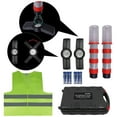 thumbnail image 1 of Securityman LED Road Flares (DOT Approved 2 Pack) for Roadside Emergency & Hazard Light Kit for Warning Traffic | Magnetic Base, Waterproof Case, Safety Vest for Cars and Trucks, 1 of 9
