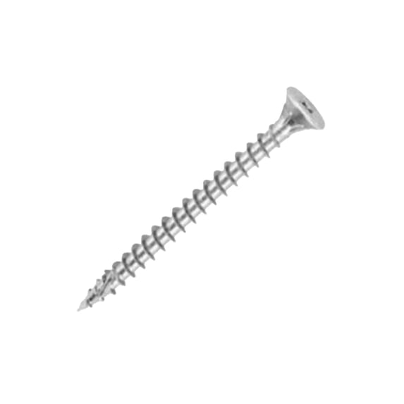Securpak Zinc Plated Countersunk Pozi Head Screw (Pack of 8)