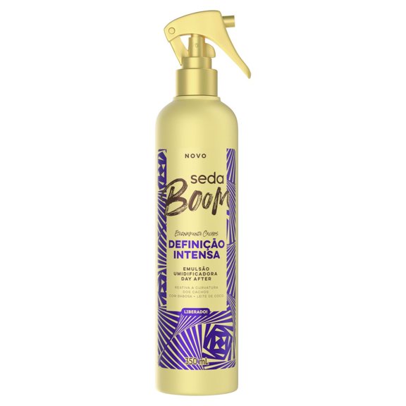 Seda - Linha Boom (Definicao Intensa) - Emulsao 350 Ml - (Boom (Intense Definition) Collection - Emultion 11.83 Fl Oz)