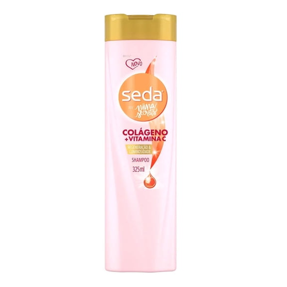 Seda - Linha Colageno e Vitamina C - Shampoo 325 ML - (Collagen and Vitamin C Collection - Shampoo 10.99 Fl Oz)