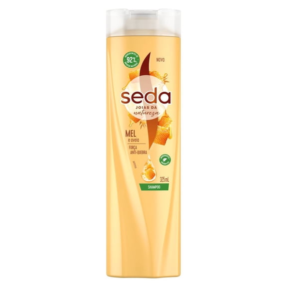 Seda - Linha Mel e Aveia - Shampoo 325 ML - (Honey and Oats Collection - Shampoo 10.99 Fl Oz)
