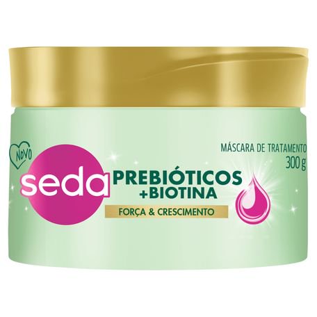 Seda - Linha Prebioticos + Biotina - Mascara para Tratamento 300 gr - (Prebiotics + Biotin Collection - Treatment Mask Net 10.58 Oz)