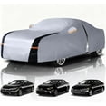 thumbnail image 1 of Sedan Car Cover 100% Waterproof All Weather, 10 Layers Outdoor Car Covers for Automobiles - Custom Fit Honda Civic, Hyundai Avante, Nissan Sentra, Kia forte, etc. Sun & Rain Protector. A1, 1 of 11