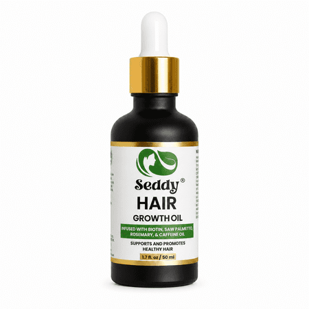 Seddy Hair Growth & Strengthening Caffeine Rosemary Hair Oil, 1.7 Fl. Oz
