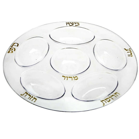 Seder Plate Plastic Platter